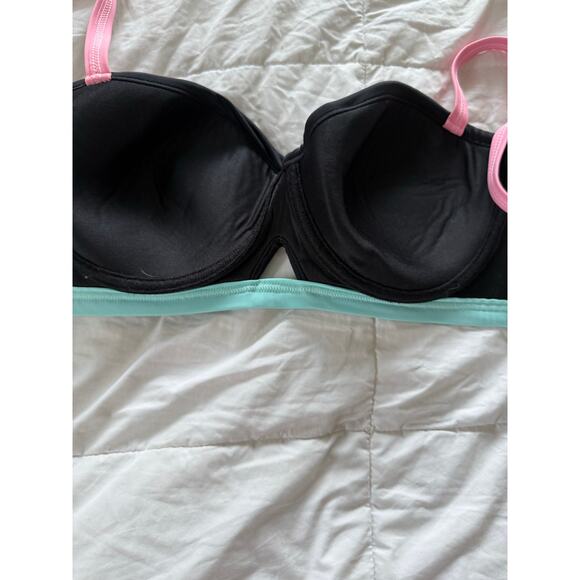 Coco Rave Keep It Cute Peek-a-boo Underwire Bralette Bikini Top Womens Size XS - Picture 4 of 5